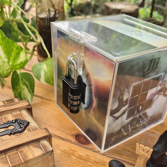 Transparent escape box