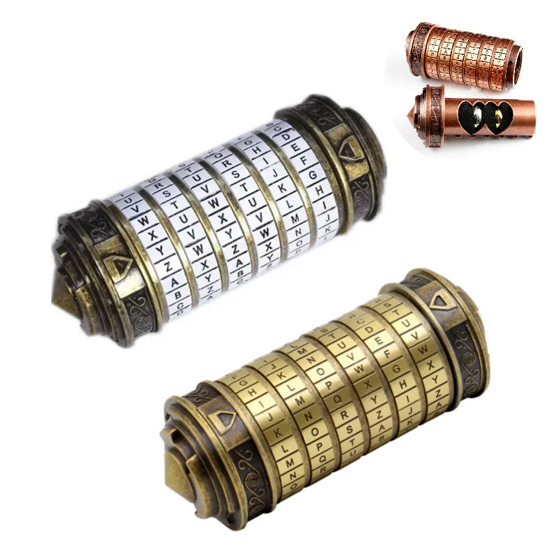 מנעול צופן קריפטקס  לאונרדו דה וינצ’י