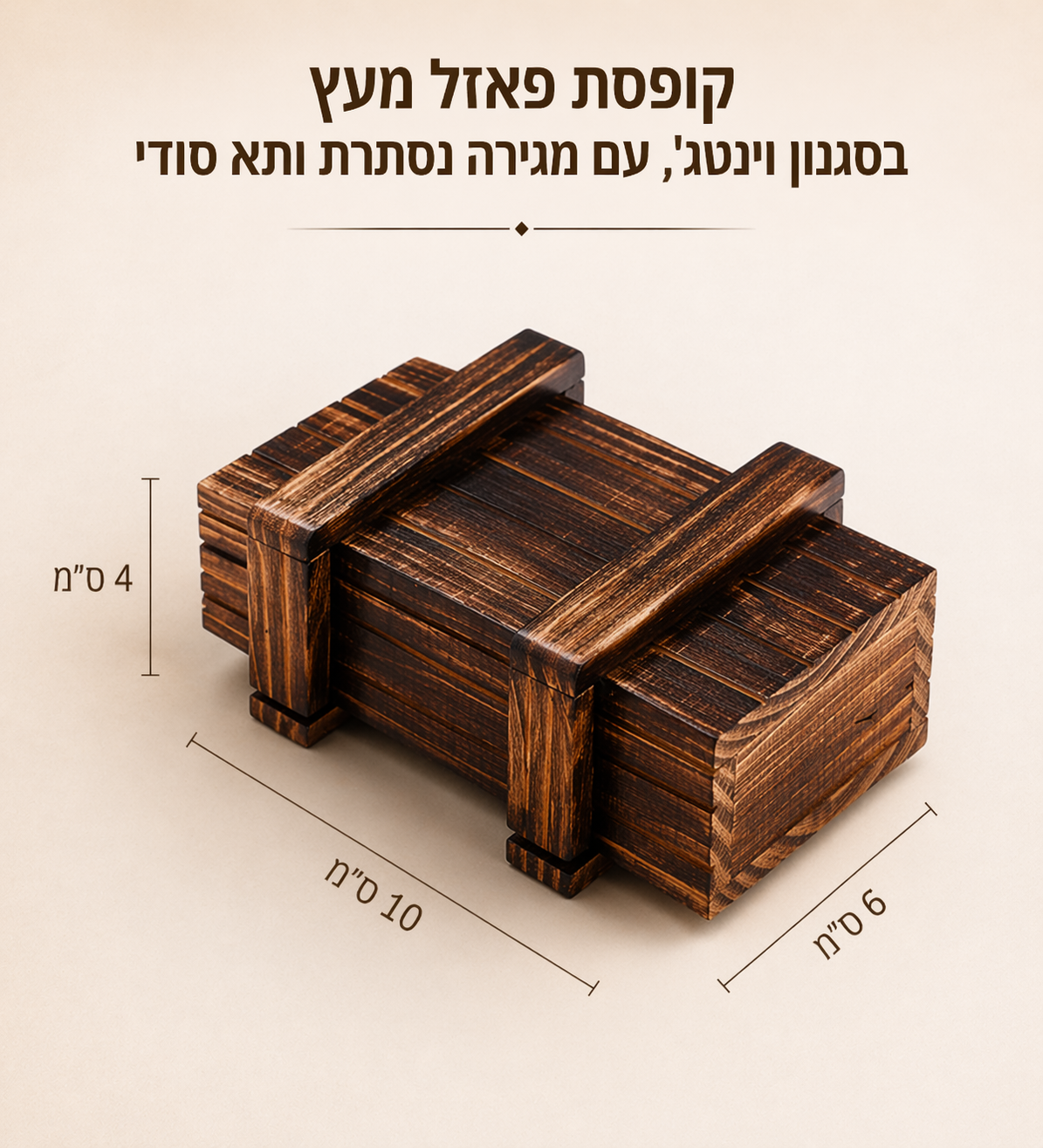 Transparent escape box